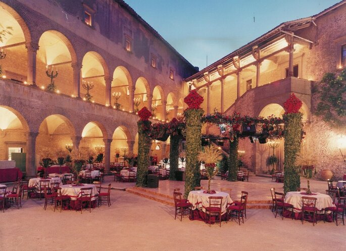 ristorante matrimonio castello