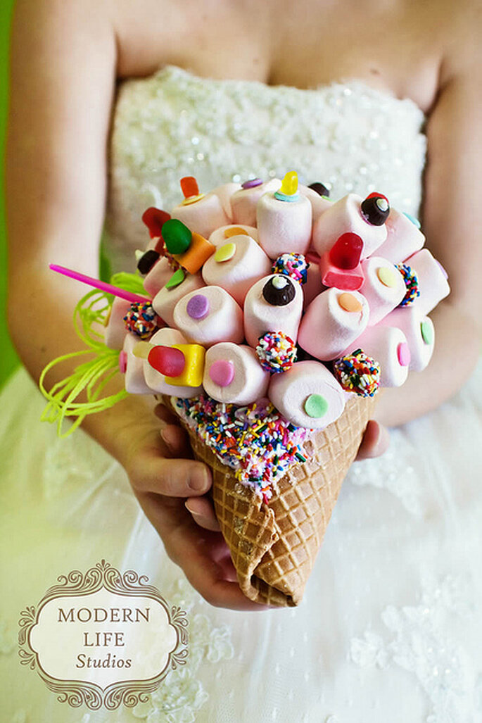 Bouquet de dulces para la novia 2