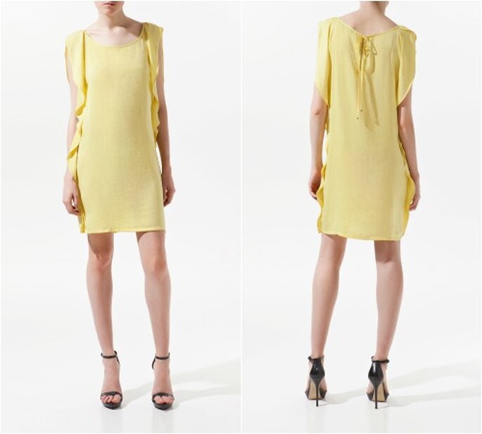 Une robe jaune comme tenue pour un mariage : top tendance