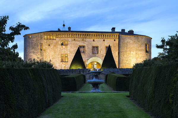 chateau rhone restauration mariage