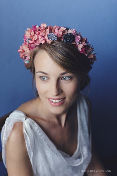 Flower Power: Autumnal Floral Crowns for your Wedding