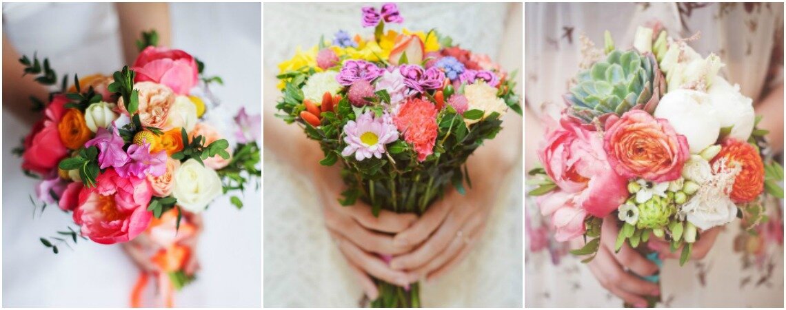 The perfect Spring bridal bouquet: Fill your wedding day with colour!