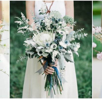 Bouquets De Fleurs Sauvages Des Créations Bohèmes Et