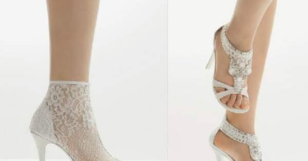 scarpe da sposa rosa