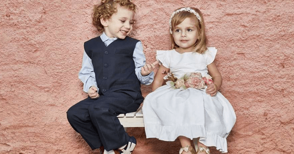 vestido de casamento para criança de 6 anos