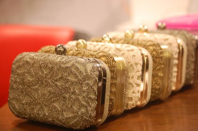 designer bridal clutch