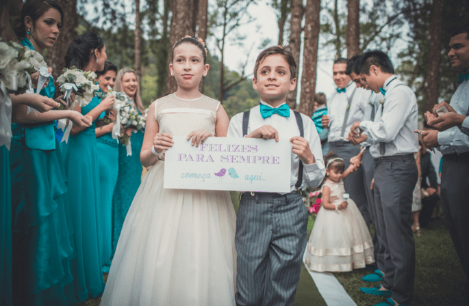 roupa de pajem para casamento a noite