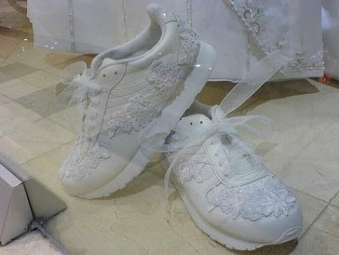 zapatillas deportivas para novias