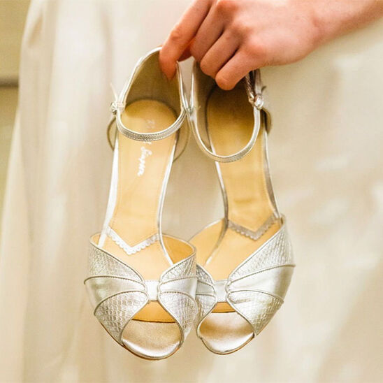 tulle sposa scarpe